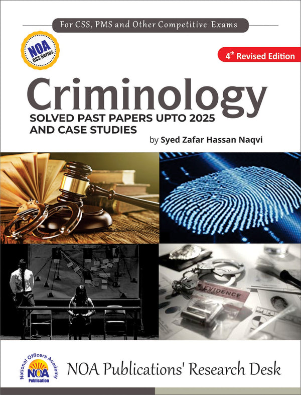 Criminology With Solved Past Papers