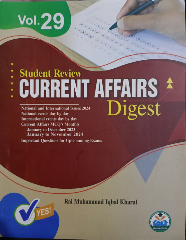 Current Affairs Digest Volume 29