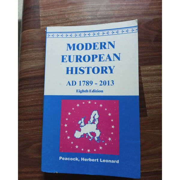 Modern European History (1789-2013 )